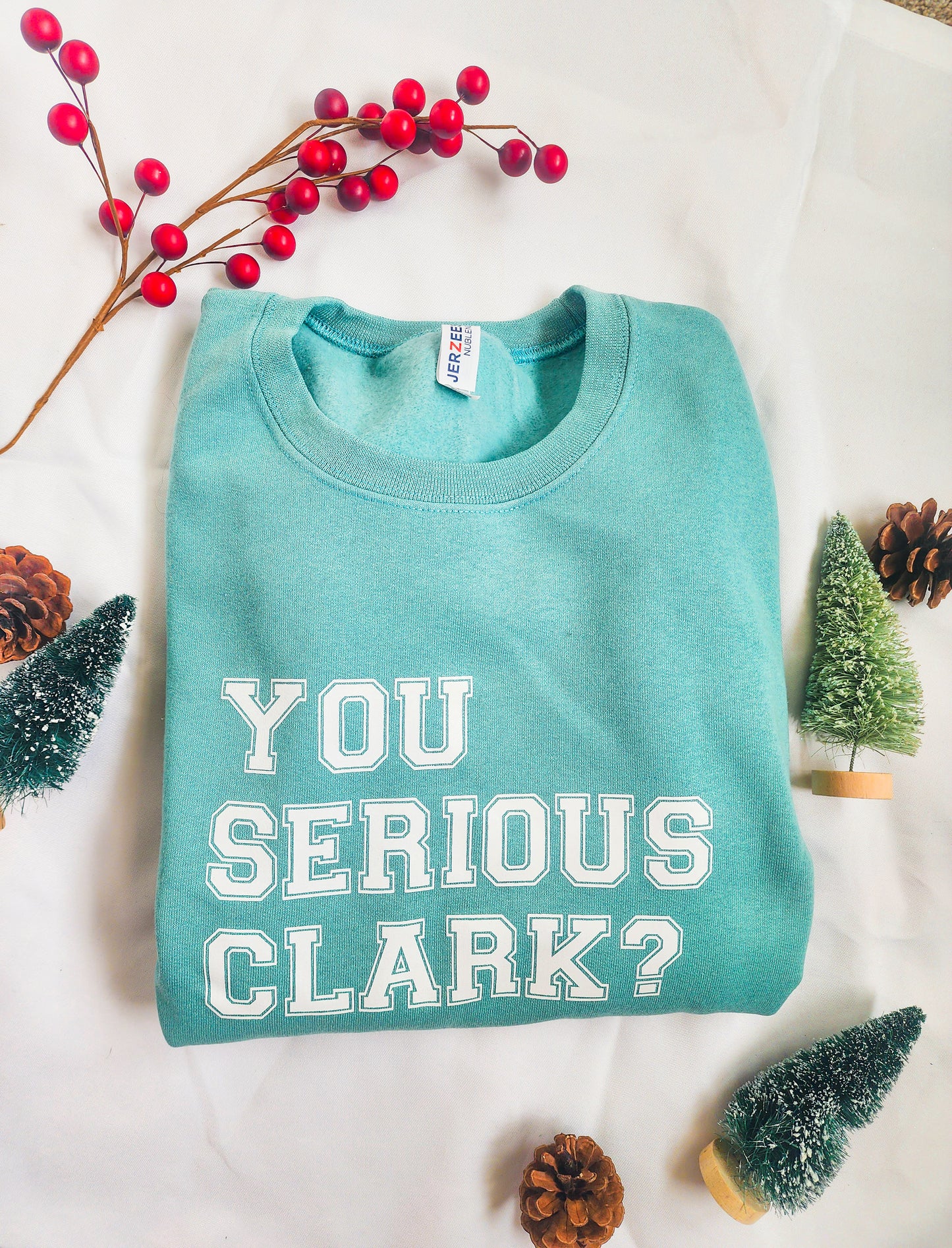 you serious clark? crew