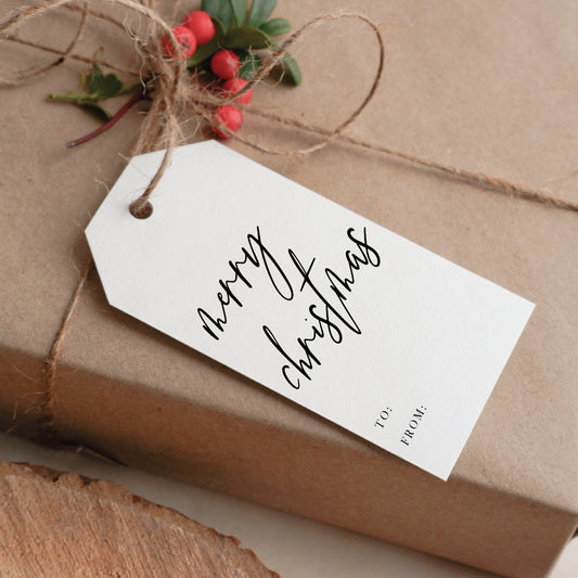 holiday gift tag set