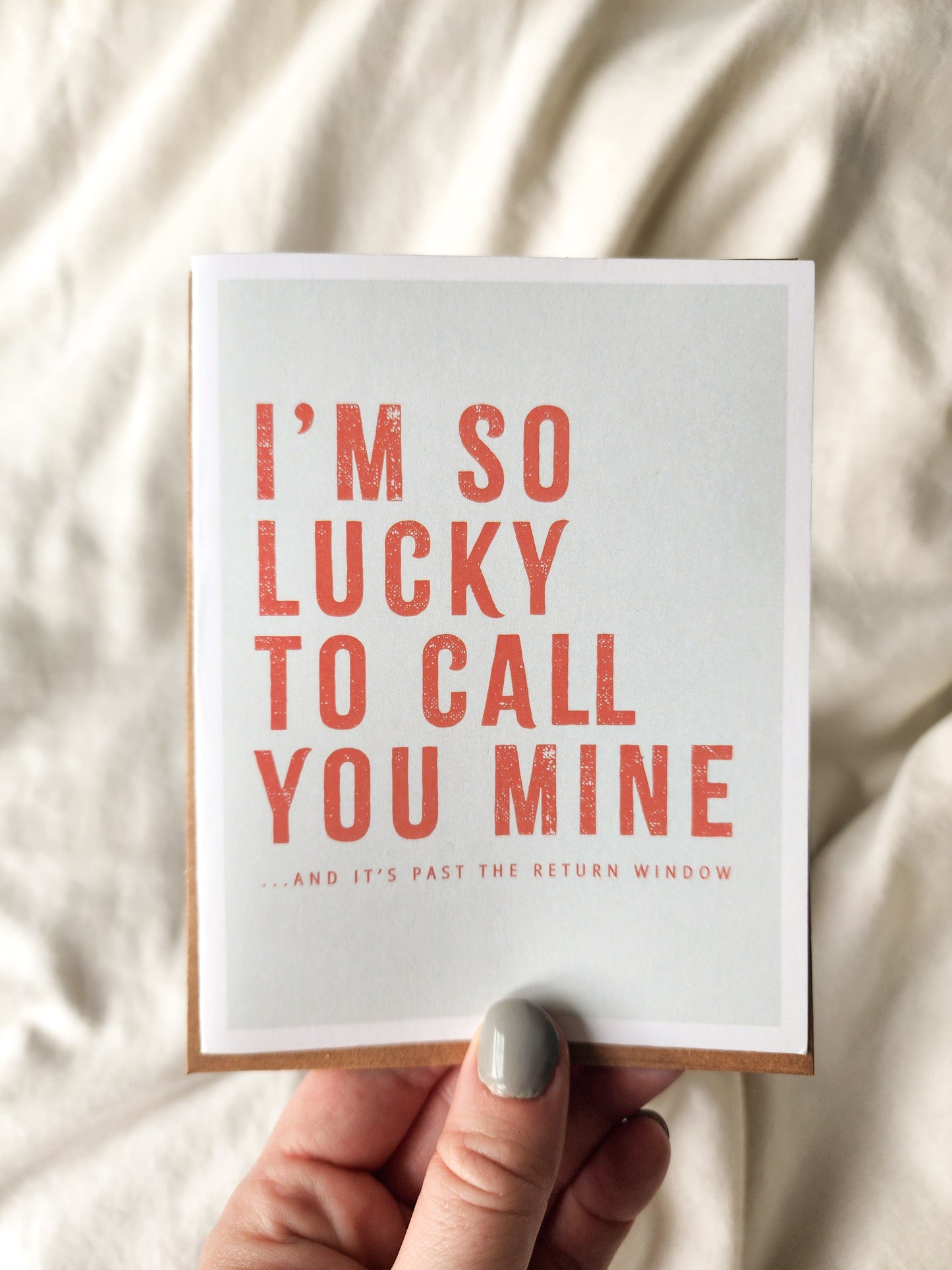 call you mine card