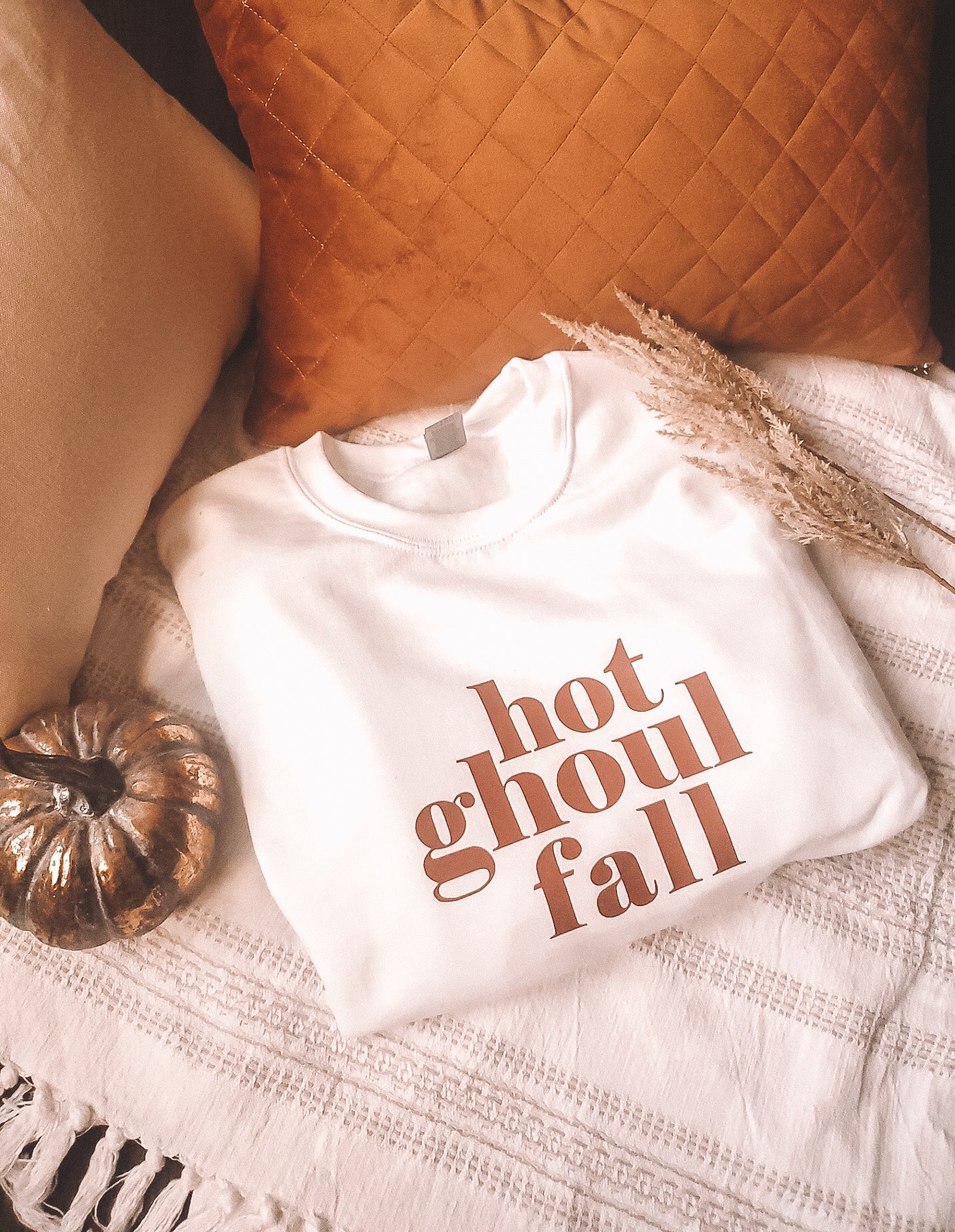 hot ghoul fall crewneck