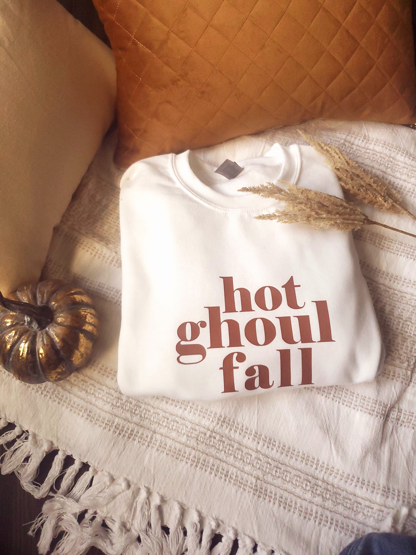 hot ghoul fall crewneck