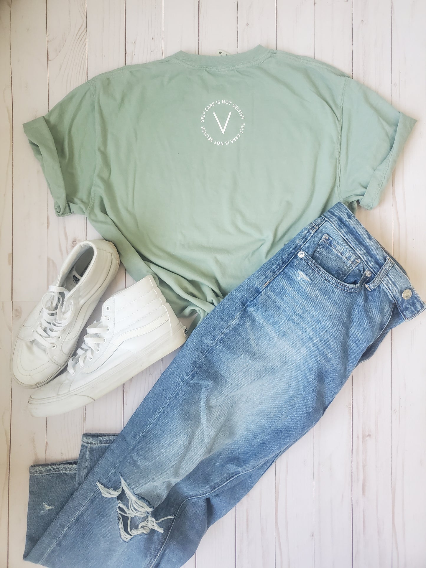 self care pocket tshirt