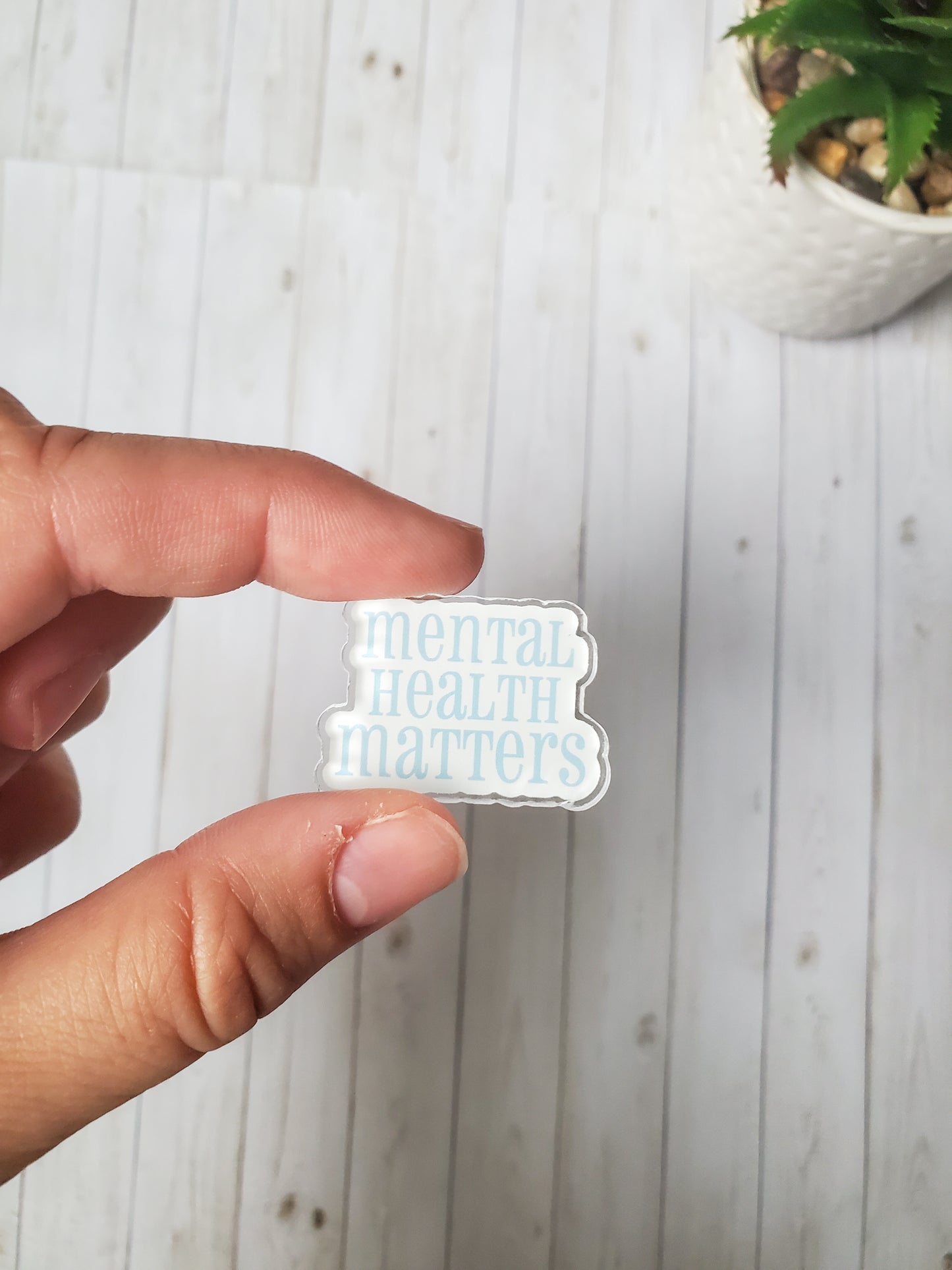 mental health matters pin