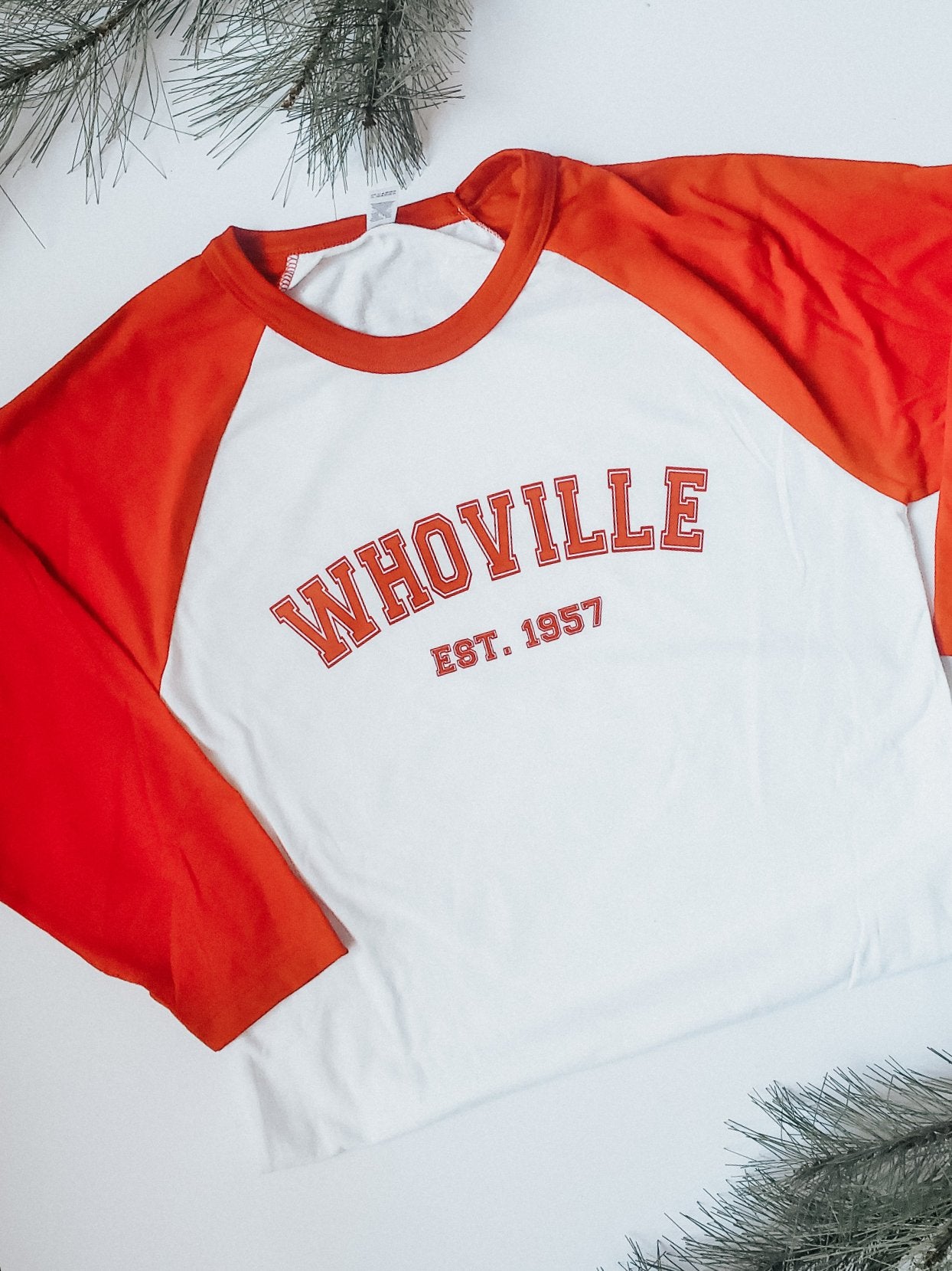 'whoville' baseball tee