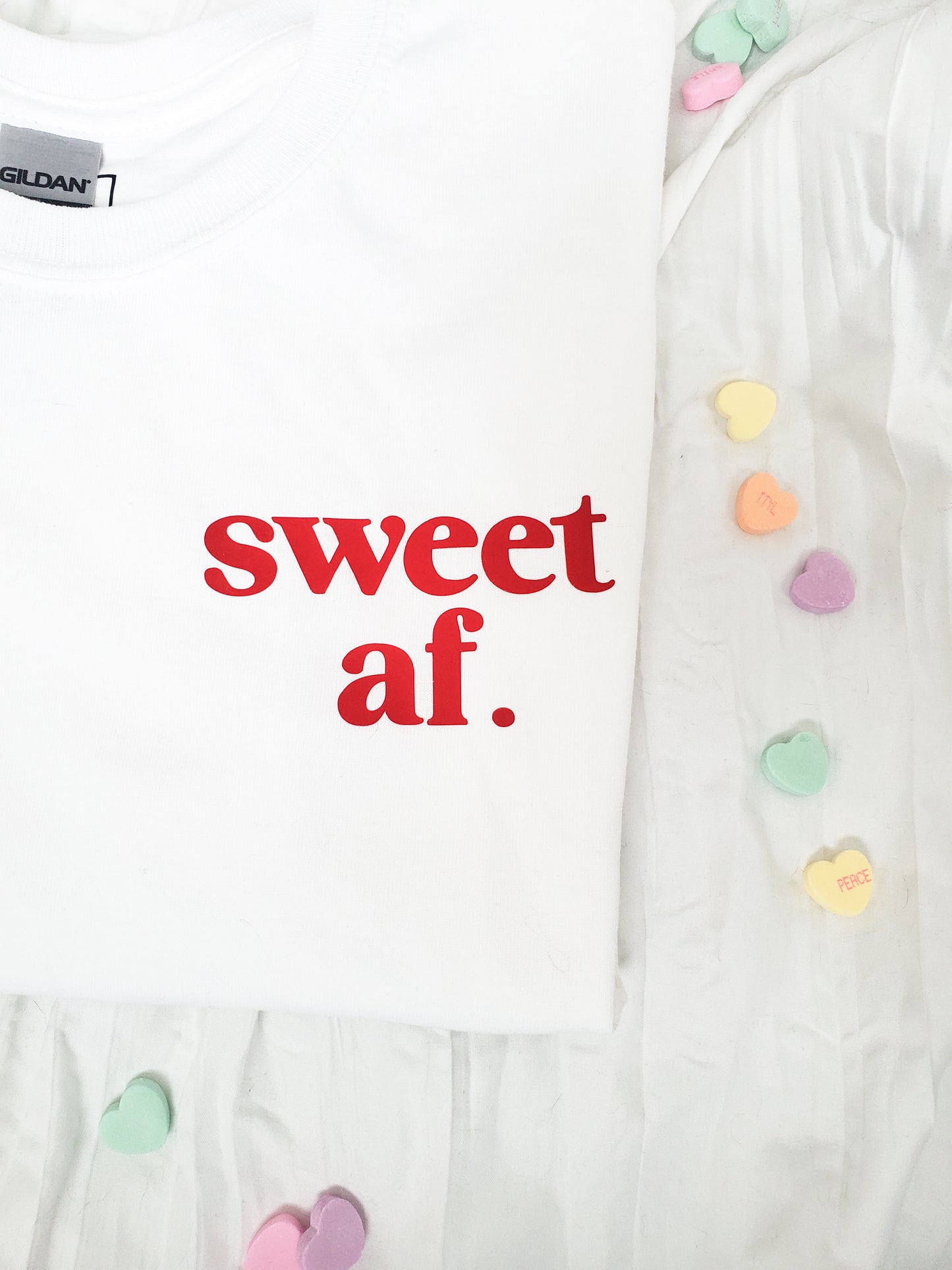 'sweet af' tshirt