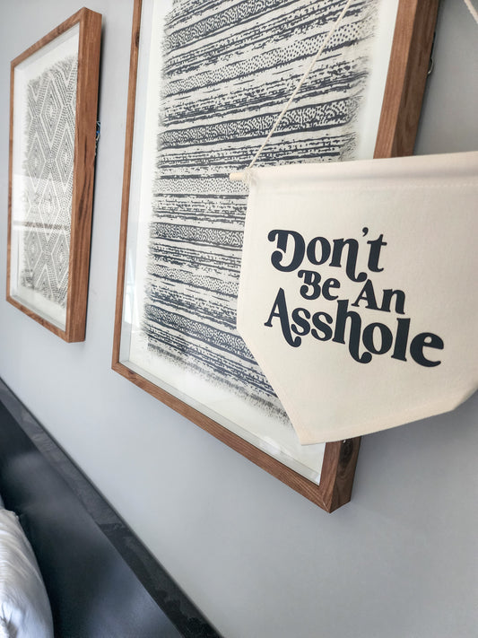 hanging canvas print