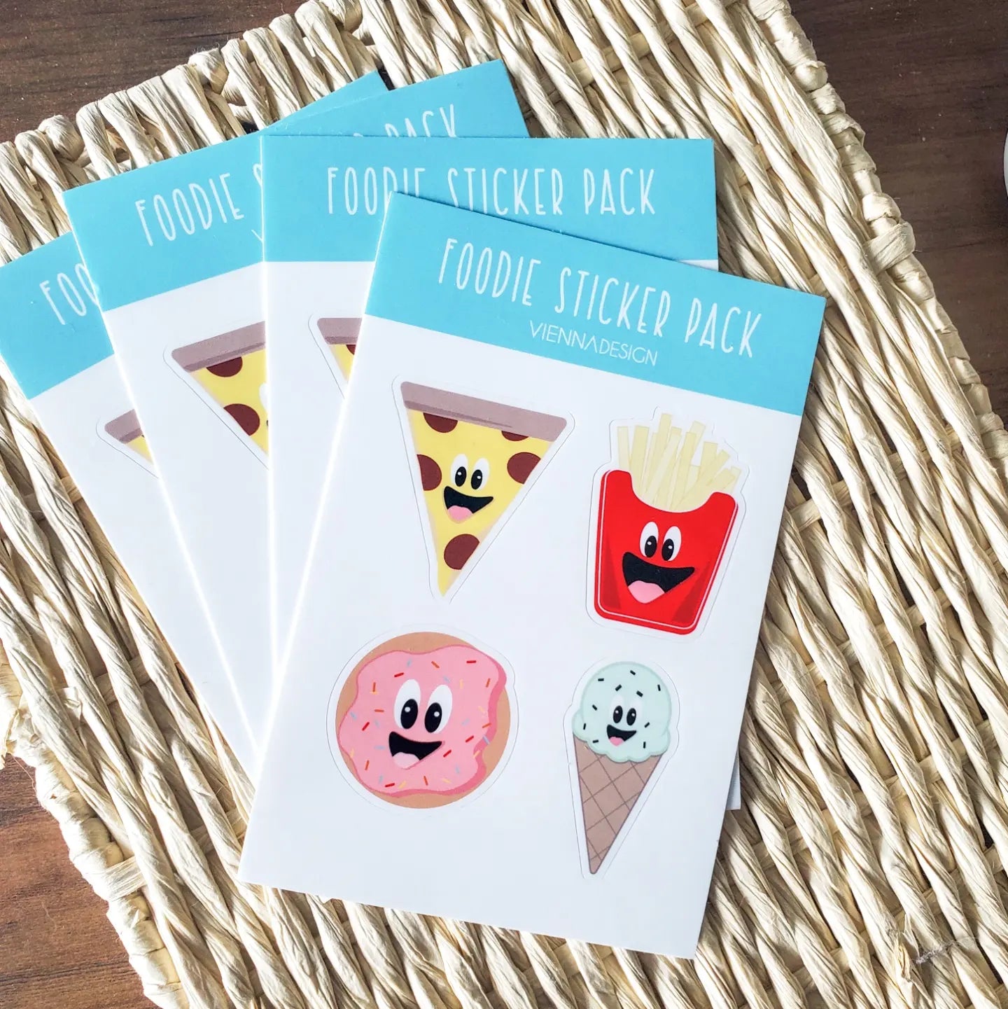 'FOODIE' STICKER PACK