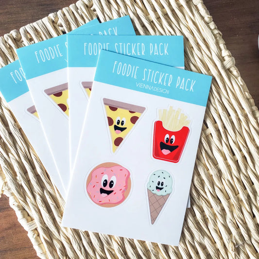 'FOODIE' STICKER PACK
