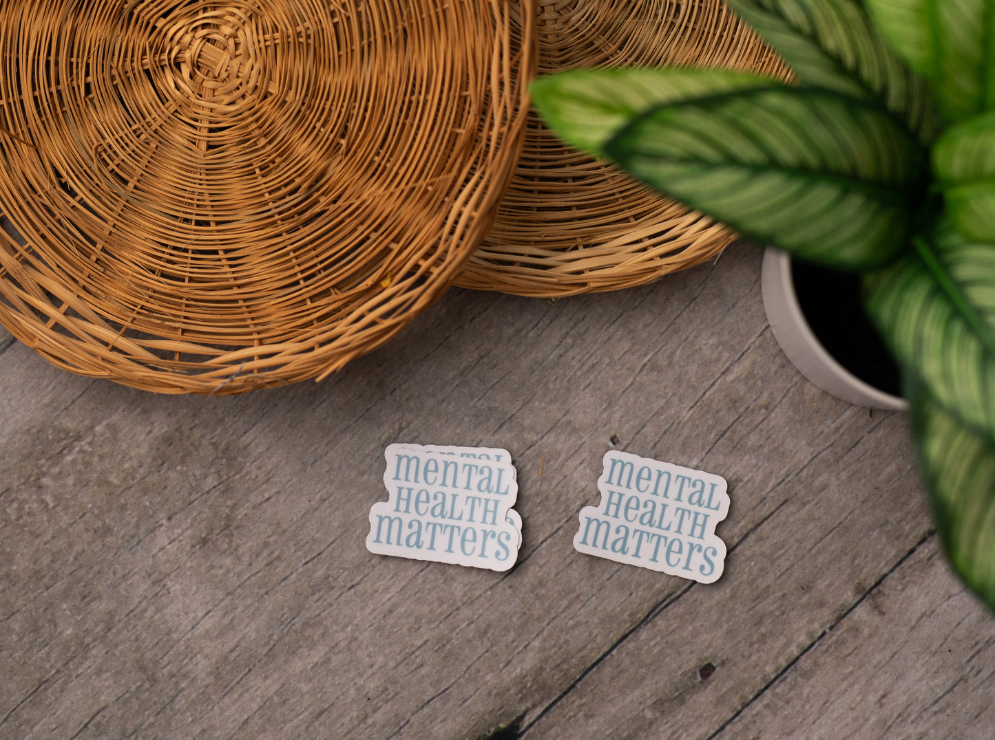 mental health matters sticker