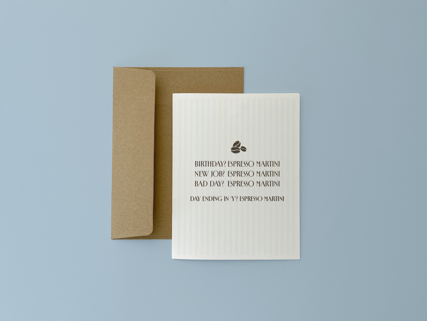 Espresso Martini Card