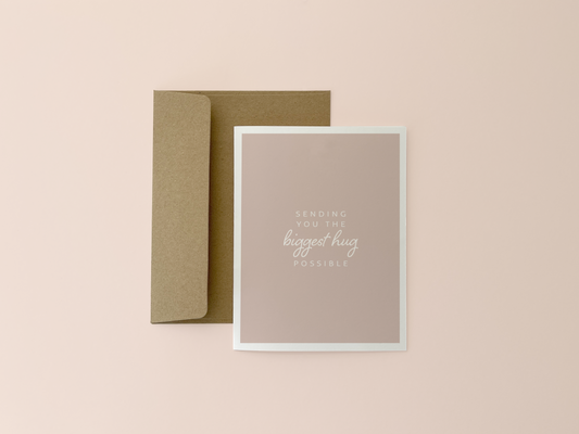 Biggest Hug Card