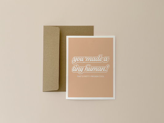 Tiny Human Card