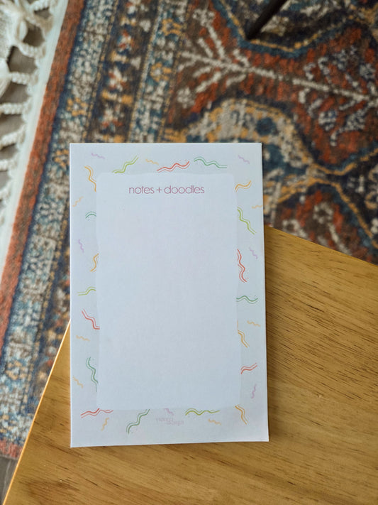 Notes + Doodles Notepad