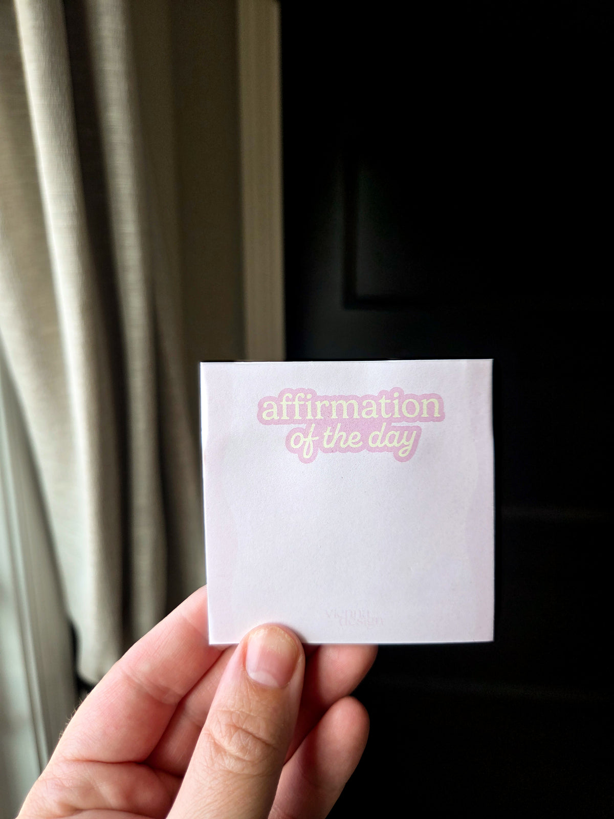 Daily Affirmation Sticky Notes