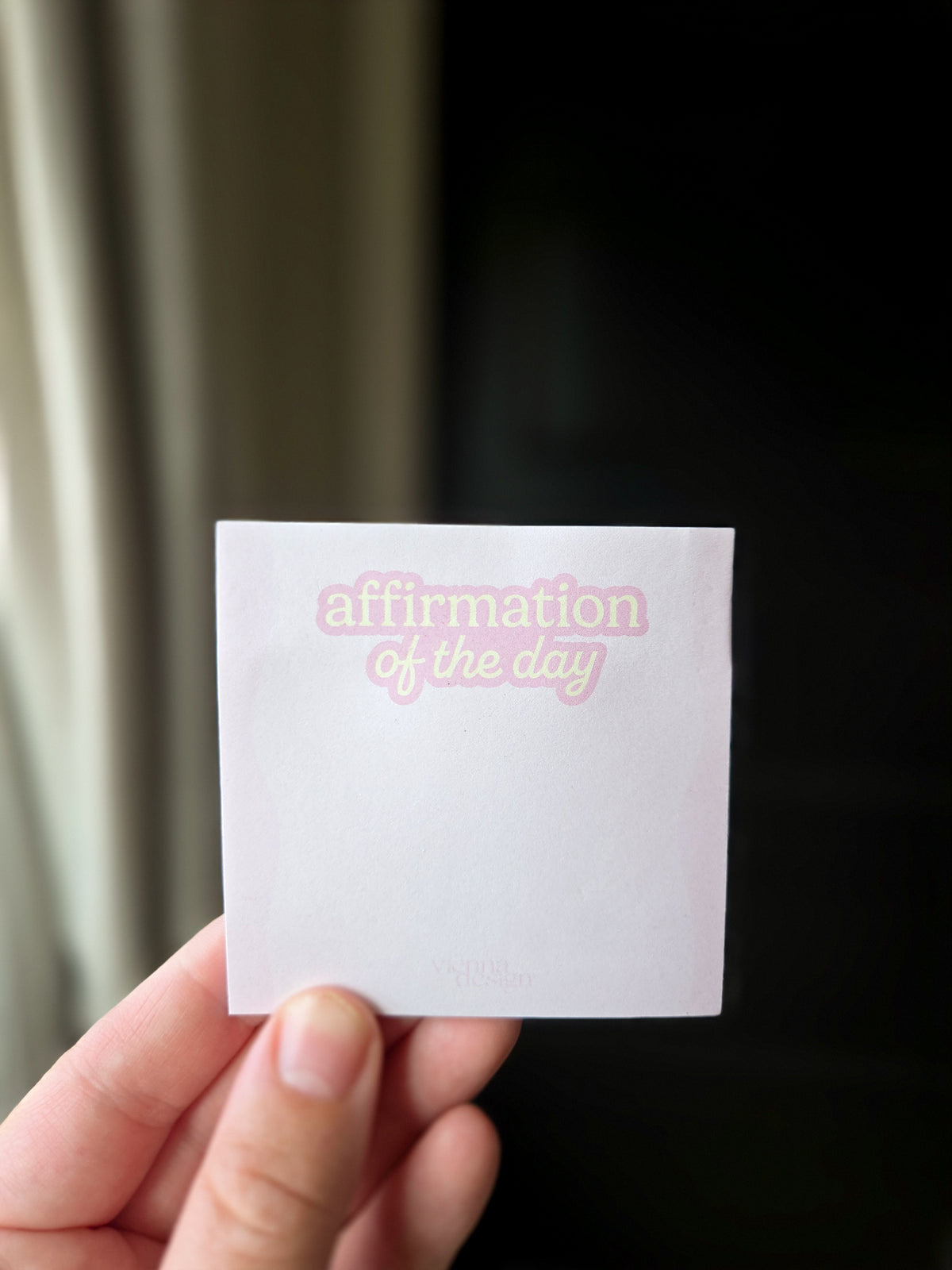 Daily Affirmation Sticky Notes
