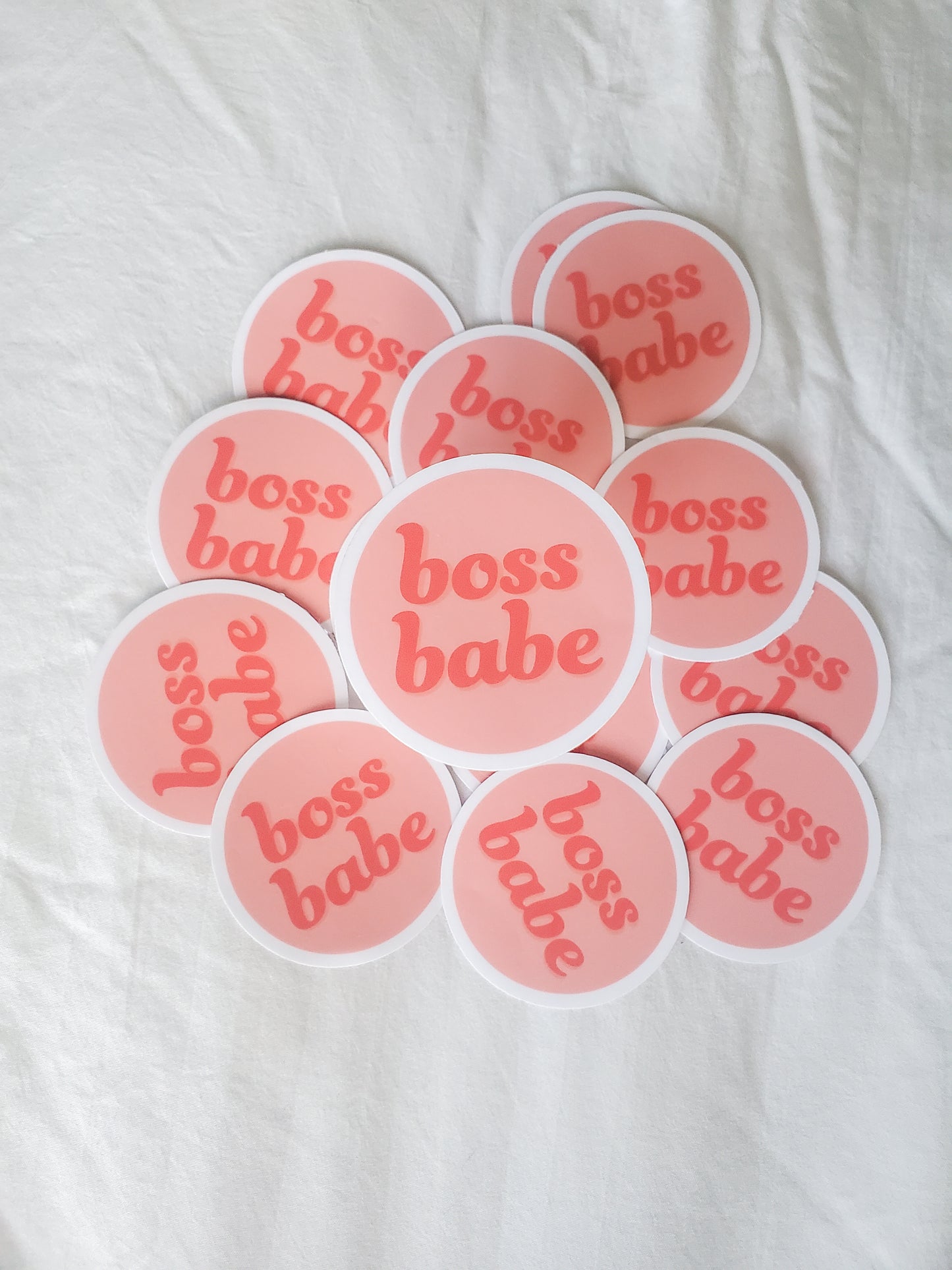 boss babe sticker