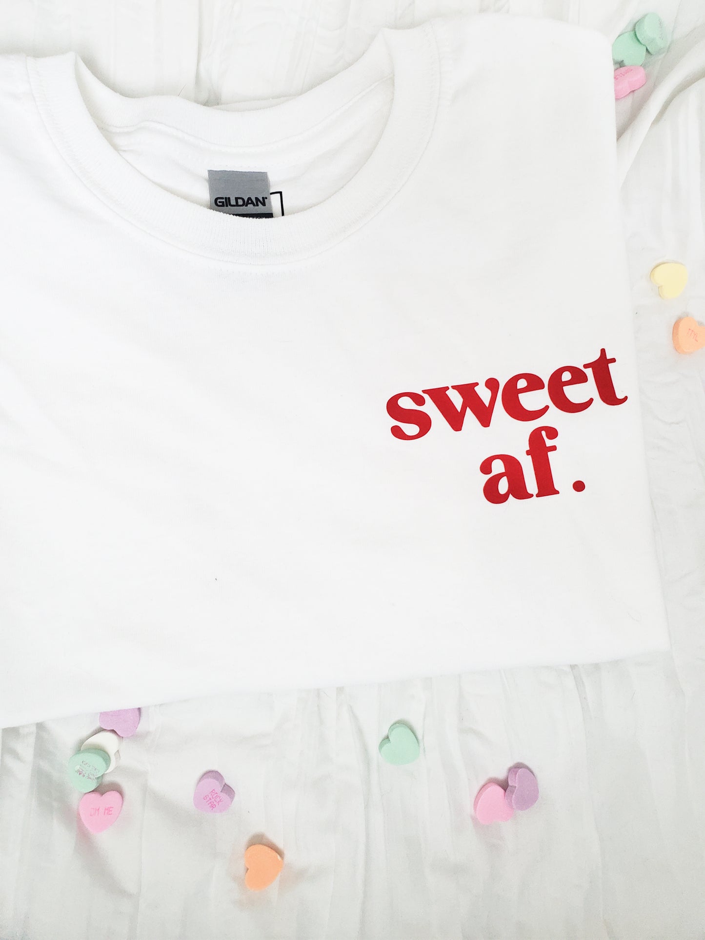 'sweet af' tshirt