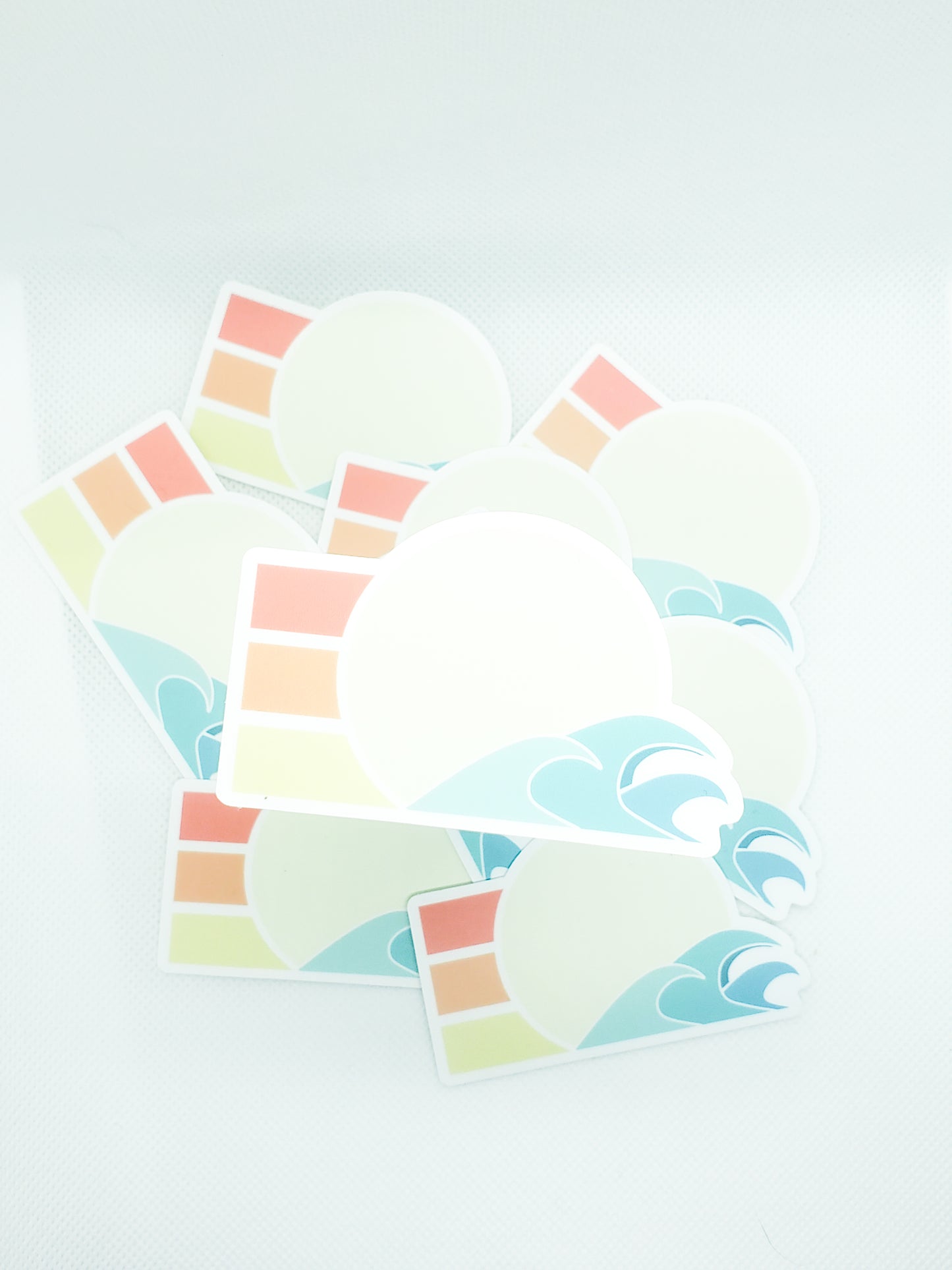 'COLOR WAVE' STICKER