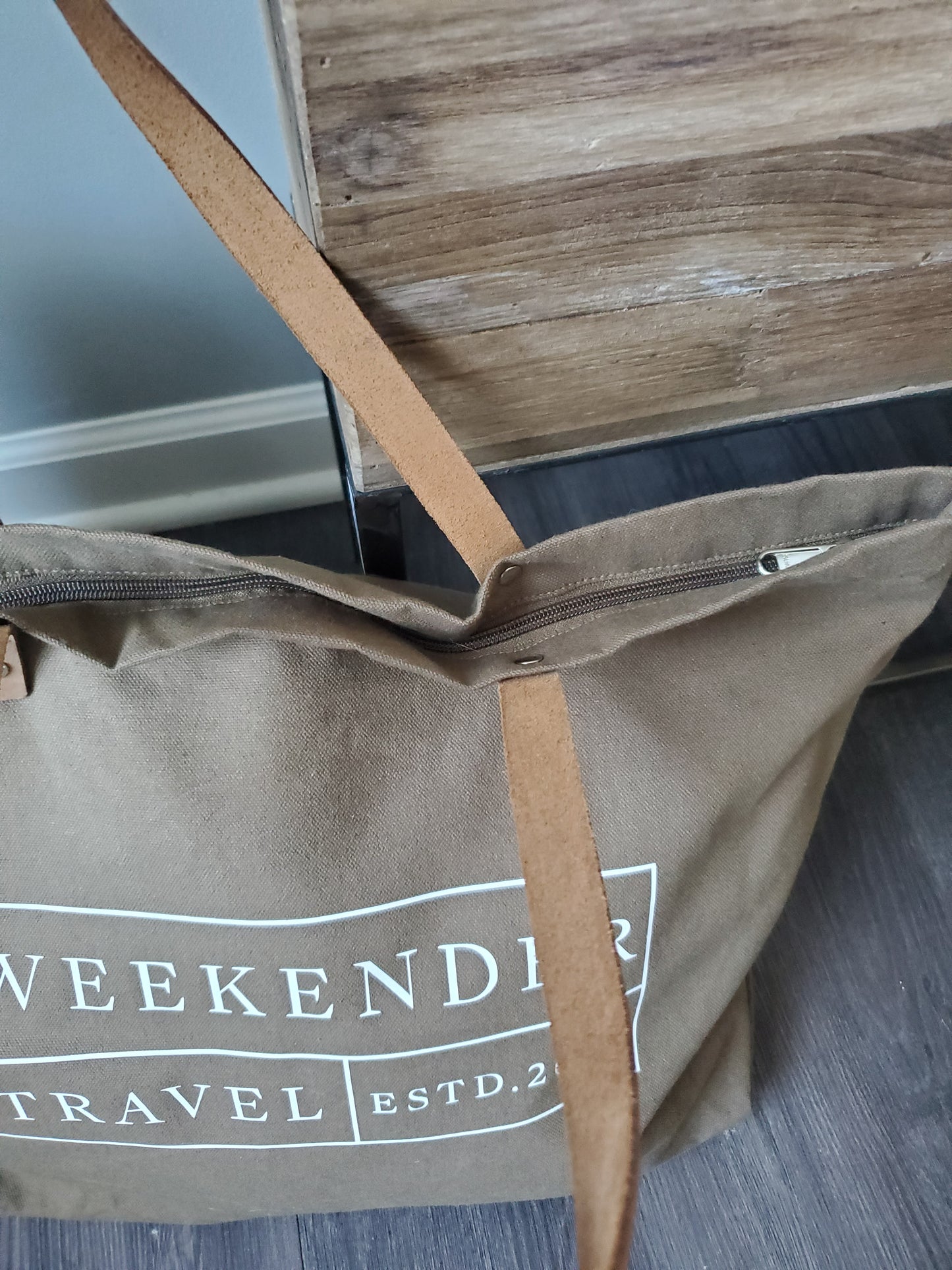 'weekender' large tote