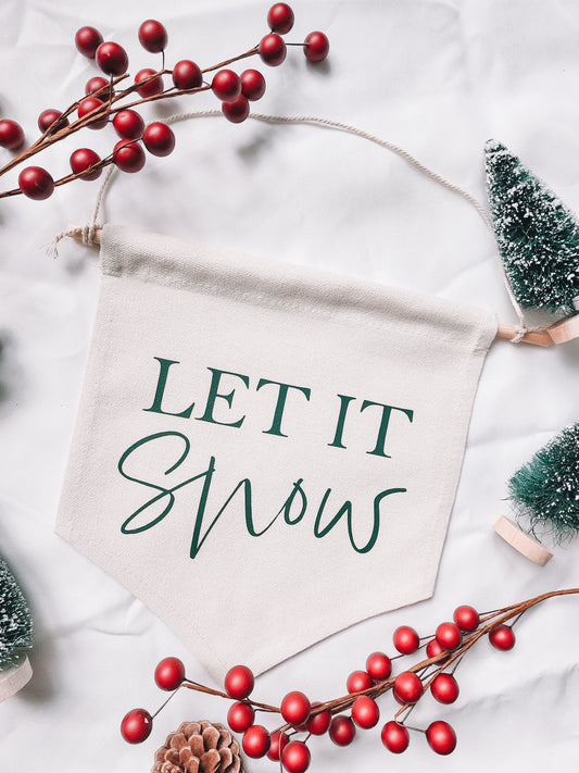 let it snow banner