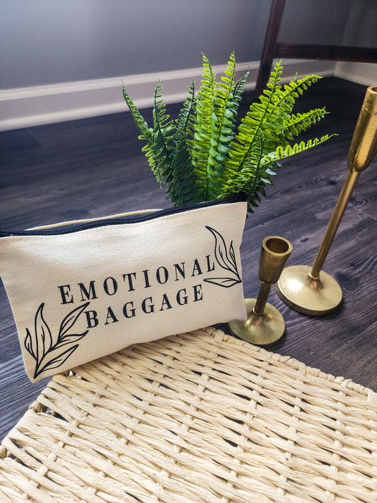 emotional baggage pouch