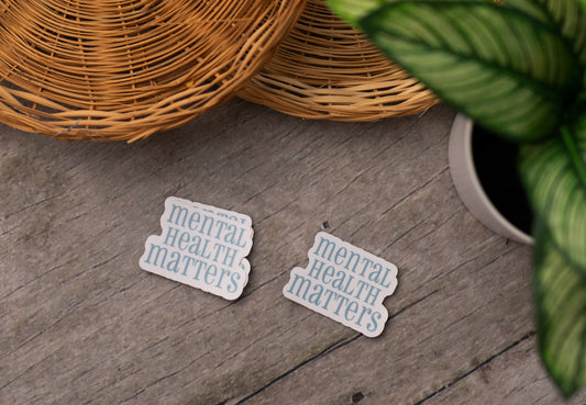 mental health matters sticker